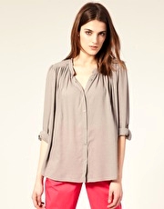 Vero Moda Very Draped Blouse With Glitter Spots