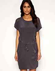 Vero Moda Very Drawstring Sheer Back Dress
