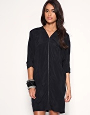 Vero Moda Very Slouch Dress With Zip Front