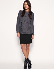 Vero Moda Very Thick Rib Waistband Skirt