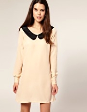 Vero Moda Wide Peter Pan Collar 60's Shift Dress