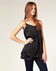 Vila Button Camisole Top