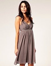 Vila Diamante Detail Empire Line Dress