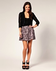 Vila Printed Skirt