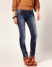 Vila Slim Washed Jeans