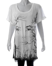 VILA T-shirt, Tryck - 2