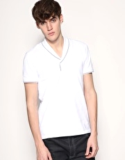 Villain Solon Shawl Collar T-Shirt