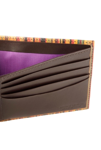 Vintage Multi Stripe Billfold Wallet by Paul Smith Accessori