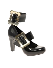 Vivienne Westwood Anglomania For Melissa Temptation Buckle Heeled Shoes