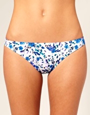 Warehouse Hipster Bikini Briefs In Floral Print