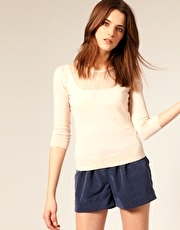 Warehouse Lace Yoke Jumper