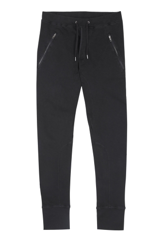 Washed Black John Sweat Pants by Acne