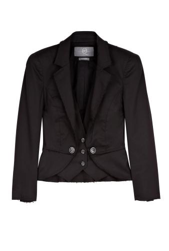 Washed Twill Waistcoat Jacket by McQ Alexander McQueen