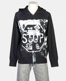 WET CEMENT - Sweatshirt med huva