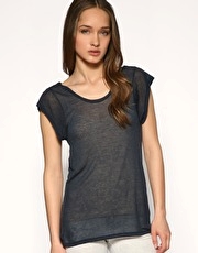 Whistles Coloured Marl Tee