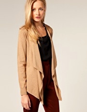 Whistles Lanya Drape Front Cardigan