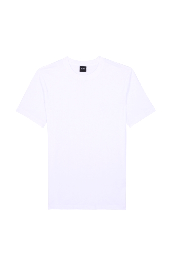 White 2 Pack Crew Tees by Hugo Boss Black