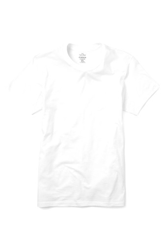 White 3 Pack Basic Tees By Calvin Klein
