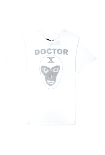 White Debbie Harry Doctor X Tee by Worn Free