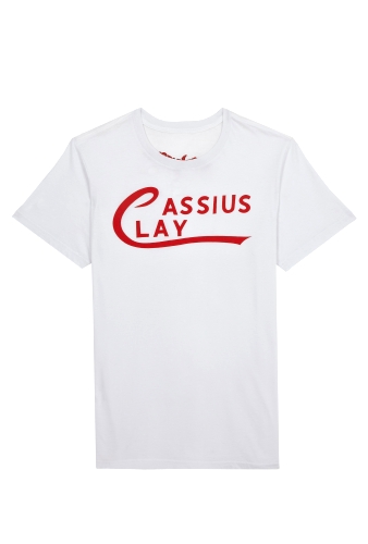 White Muhammad Ali Cassius Clay Tee by Worn Free