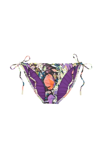 Winter Garden Print String Bikini Bottom by DVF
