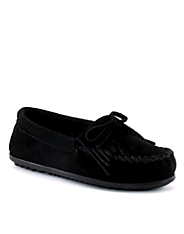 Women Kilty Suede Moc