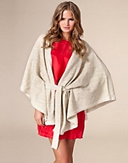 Wool Linen Poncho Cardi