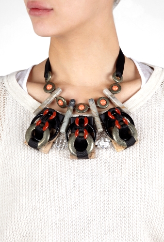 Woven Necklace by Lucy Hutchings