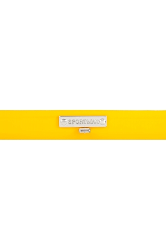 Yellow Abonna Fluro Skinny Belt by Sportmax
