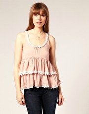 Yumi Lace Layered Top