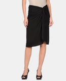 YVES SAINT LAURENT RIVE GAUCHE - Knälång kjol