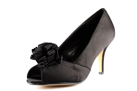 Zapato Peep Toe Flor Regalo