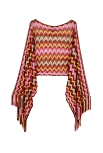 Zig Zag Fringed Kaftan by Missoni Accessories