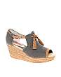 80%20 Dawn Washed Canvas Markle Cork Leather Tie Wedges