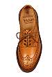 Acorn Tan Brogue Bourton Shoes by Tricker's