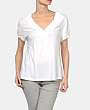 ALLUDE - Kortärmad t-shirt