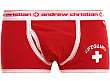 Andrew Christian - Lifeguard Low Cut Boxer Red