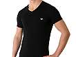 Armani - V-neck Black T-shirt