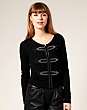 Arrogant Cat Beaded Cardigan