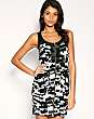 ASOS Abstract Print Panel Dress