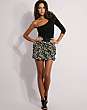 ASOS Animal Print Drapey Skirt
