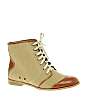 ASOS ARTHUR Canvas Lace Up Ankle Boot