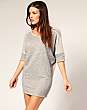 ASOS Batwing Sleeve Loopback Dress