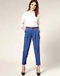 ASOS Belted Peg Leg Trouser