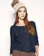 ASOS Bobble Stitch Cropped Cardigan