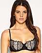 ASOS Boudoir Eyelash Lace Overlay Balconette Bra