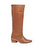 ASOS CLEO Leather Plain Long Leg Pull On Boots - 2