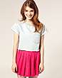 ASOS Crop Denim T-Shirt