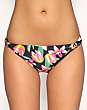 ASOS Cruise Digital Floral Print Hipster With Matte Gold Sliders
