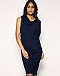 ASOS Drapey One Sleeve Jersey Dress